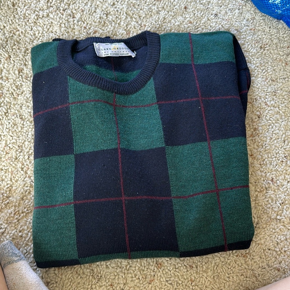 Clark Gregory merino wool sweater